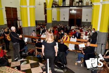 Concierto navideño en el templo de Lomo Magullo/Francisco Javier Santana.